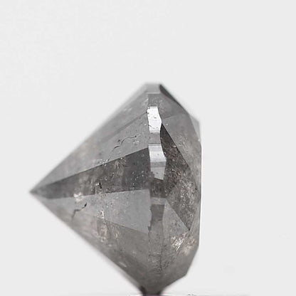 1.22 Carat Fancy Gray Round Shape Brilliant Cut Natural Loose Diamond