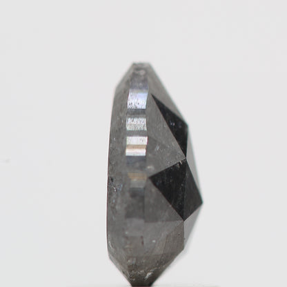 Salt and Pepper Diamond Fancy Gray Color 1.20 CT 8.00 x 5.50 x 3.25 MM Pear Cut Diamond! Natural Loose Diamond ! Christmas Gift for Her