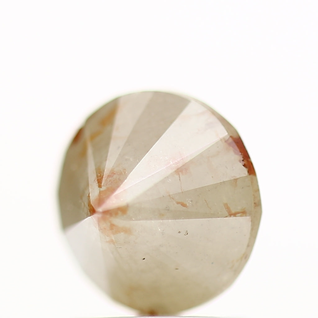 1.71 Carat Fancy Yellow Rustic Round Shape Brilliant Cut Natural Loose Diamond