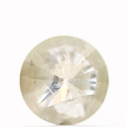 0.76 Carat Fancy Icy Gray Round Shape Brilliant Cut Natural Loose Diamond