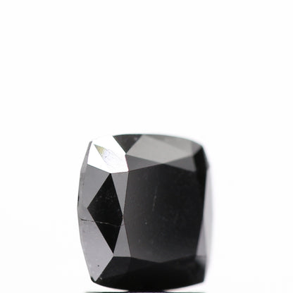 1.93 Ct Natural Black Cushion Full Cut Loose Diamond for Jewelery