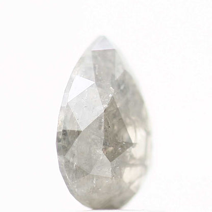 Salt and Pepper Diamond Fancy Gray Color 1.05 CT 8.05 x 6.03 x 2.40 MM Pear Cut Diamond! Natural Loose Diamond ! Christmas Gift for Her