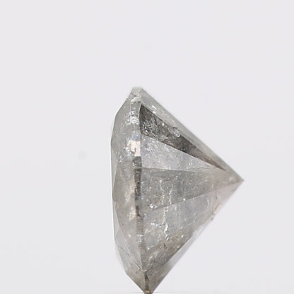 1.24 Carat Fancy Gray Round Shape Brilliant Cut Natural Loose Diamond