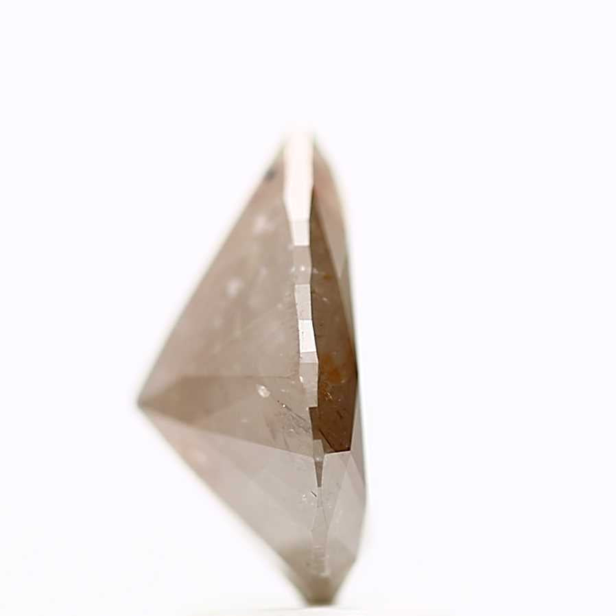 Salt and Pepper Diamond Fancy Brown Color 2.24 CT 10.20 x 7.60 x 4.90 MM Pear Cut Diamond! Natural Loose Diamond ! Christmas Gift for Her