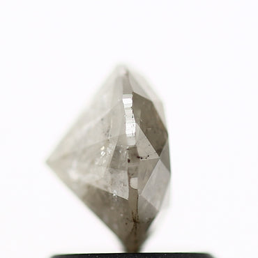 1.15 Carat Gray Rustic Round Shape Brilliant Cut Natural Loose Diamond