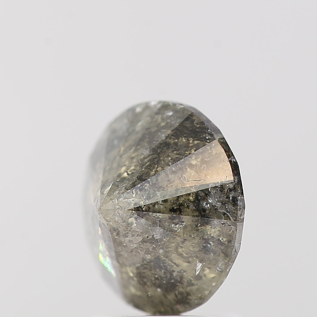 1.81 Carat Fancy Gray Round Shape Brilliant Cut Natural Loose Diamond
