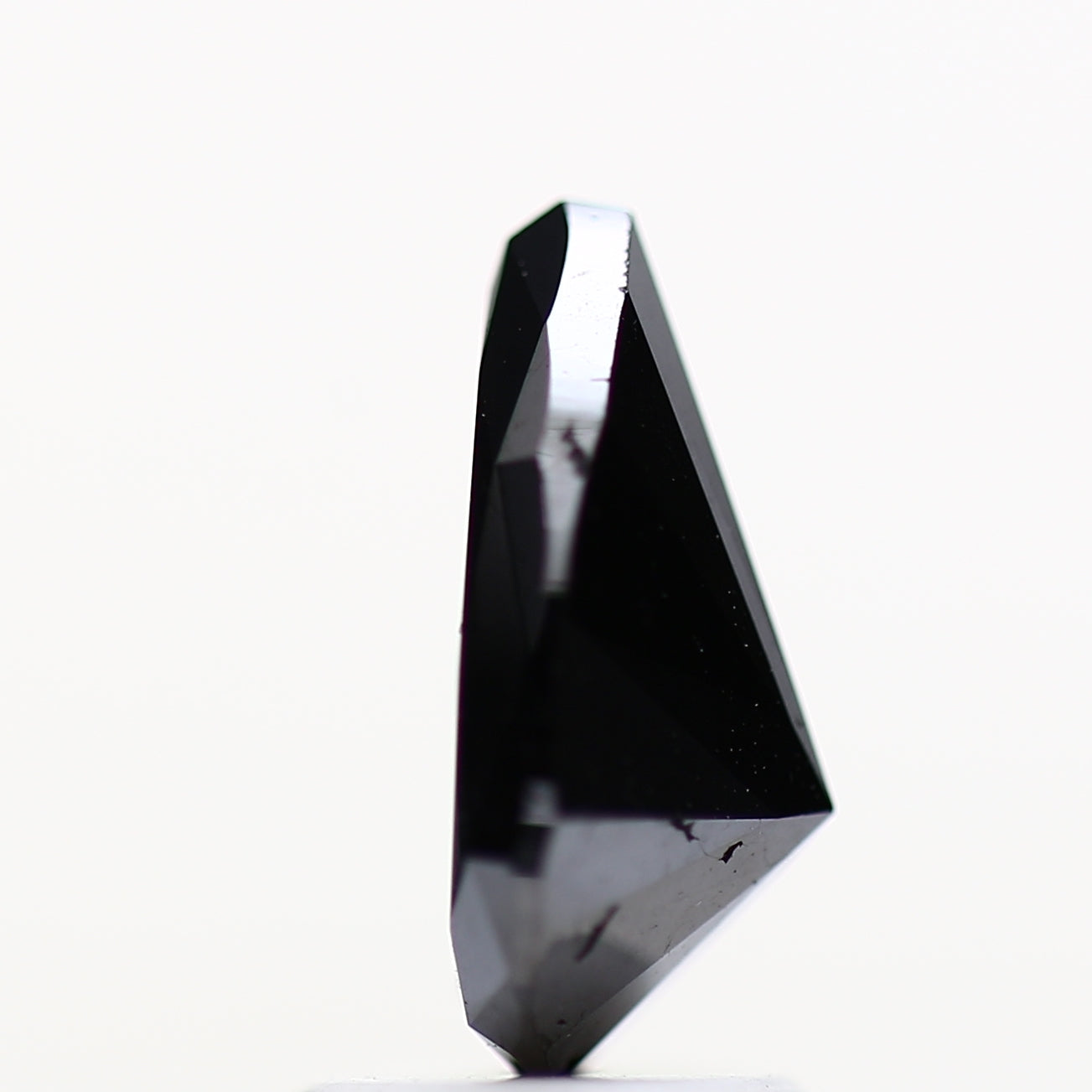 Pear Black Loose Diamond AAA [9.98 MM] Natural Diamond For Engagement Ring 1.98 Carat
