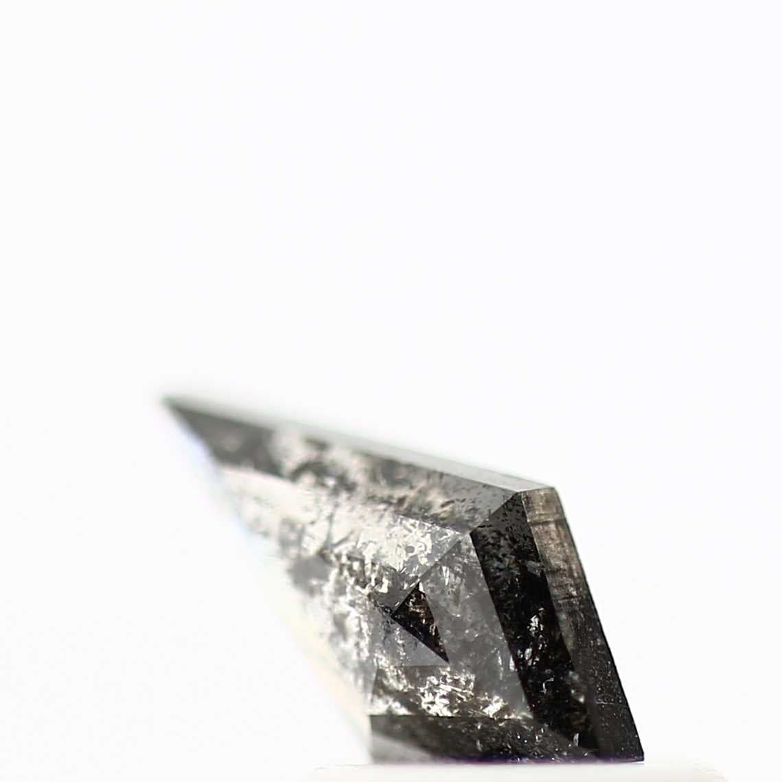 Salt and Pepper Diamond ! Fancy Gray Color Kite Diamond for Engagement Ring ! Natural Loose Diamond ! 0.54 Carat Unique Rare Diamond For Her