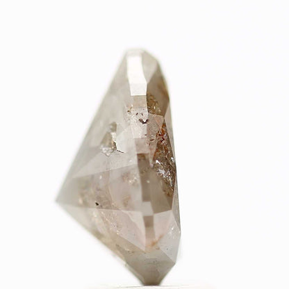 Salt and Pepper Diamond Fancy Brown Color 2.49 CT 10.35 x 6.84 x 5.40 MM Pear Cut Diamond! Natural Loose Diamond ! Christmas Gift for Her