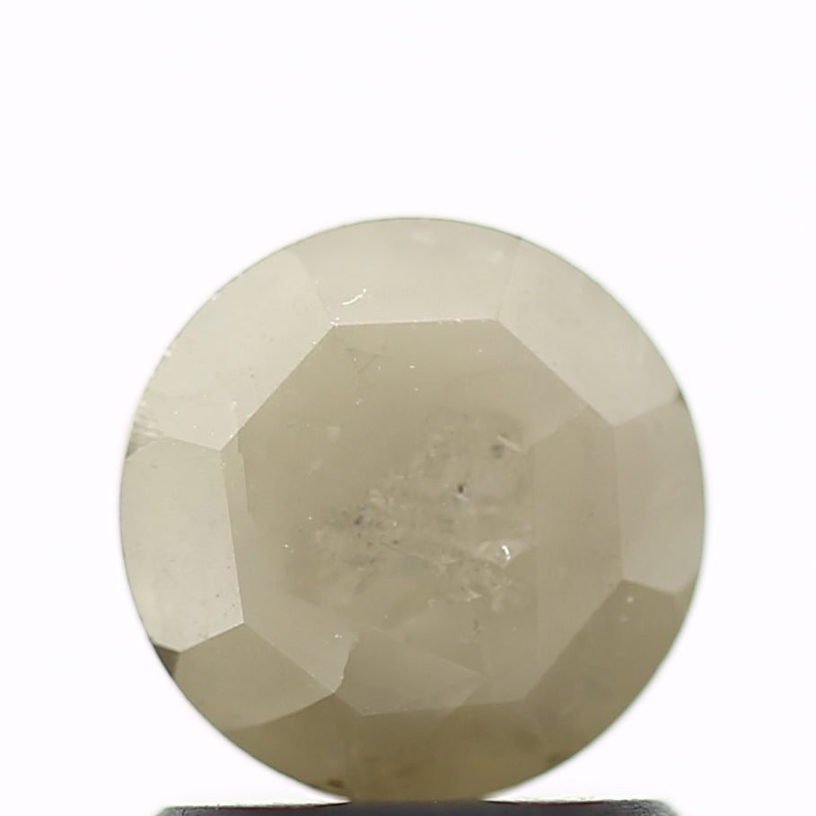 1.04 Carat Fancy Gray Rose cut Round Brilliant Cut Natural Loose Diamond