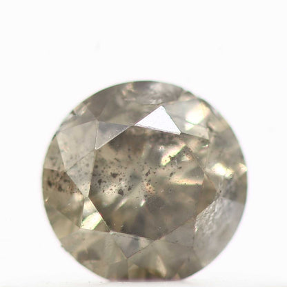 0.25 Carat Fancy Champagne Round Shape Brilliant Cut Natural Loose Diamond