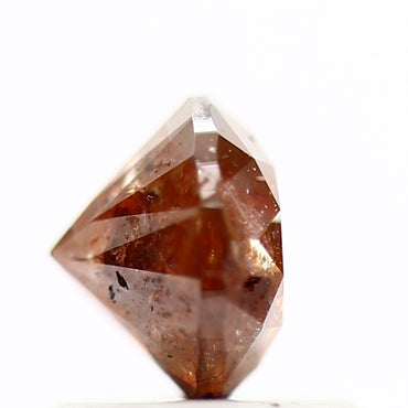 0.94 Carat Fancy Red Rustic Round Shape Natural Loose Diamond