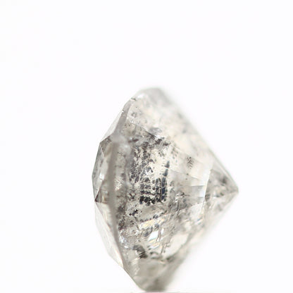 1.23 Carat Salt and Pepper Fancy Round Brilliant Cut Natural Loose Diamond