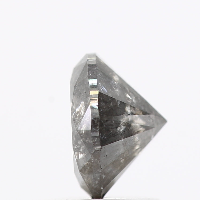 1.22 Carat Fancy Gray Round Shape Brilliant Cut Natural Loose Diamond
