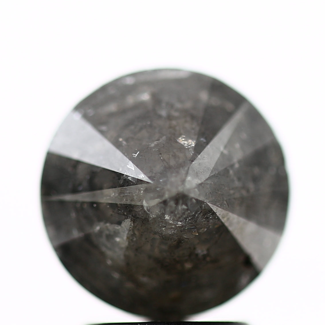 3.16 Carat Fancy Gray Round Shape Brilliant Cut Natural Loose Diamond