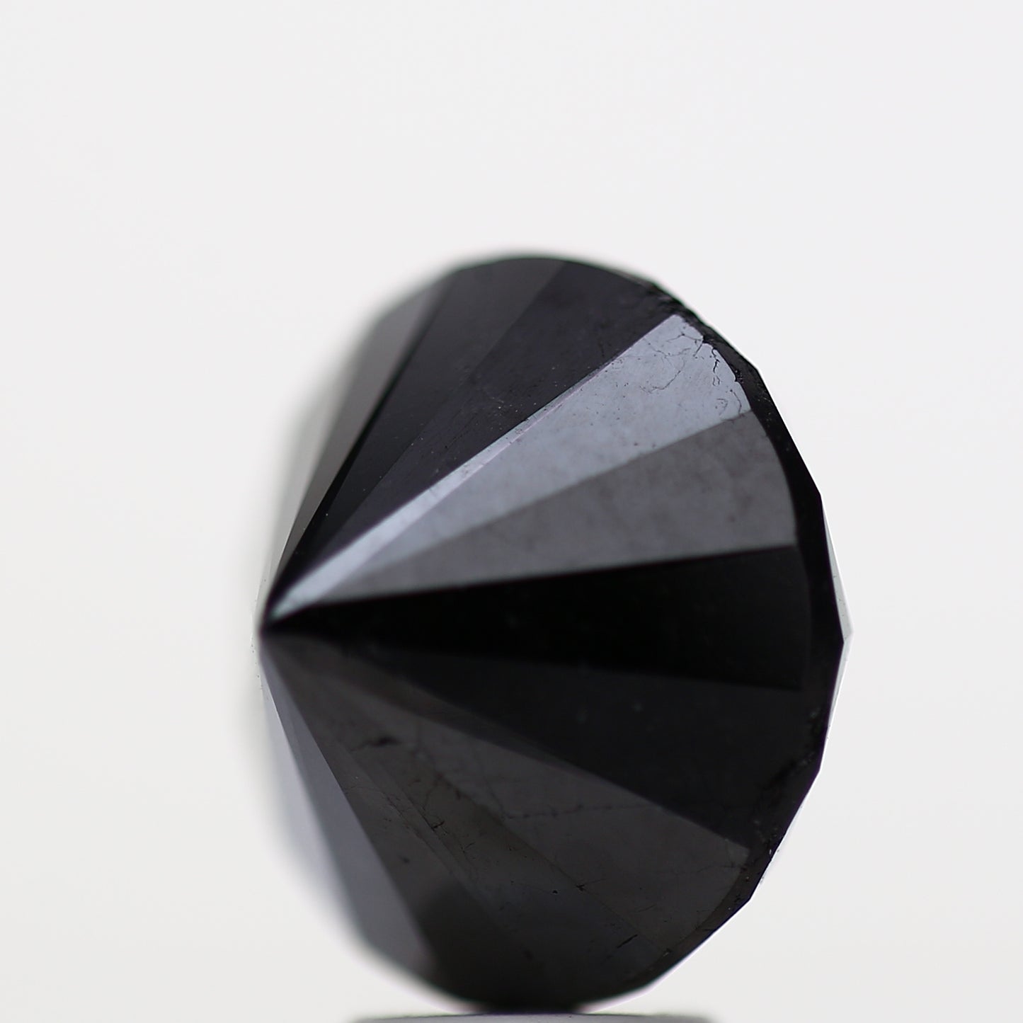 Round Black Loose Diamond [11.67 MM] Natural Diamond For Engagement Ring 7.98 Carat