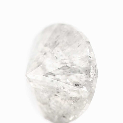 Natural Loose Round Salt And Pepper Diamond Fancy Grey Color 1.97 CT 7.80 X 4.90 MM Round Brilliant Cut Diamond ! Christmas Gift for Her