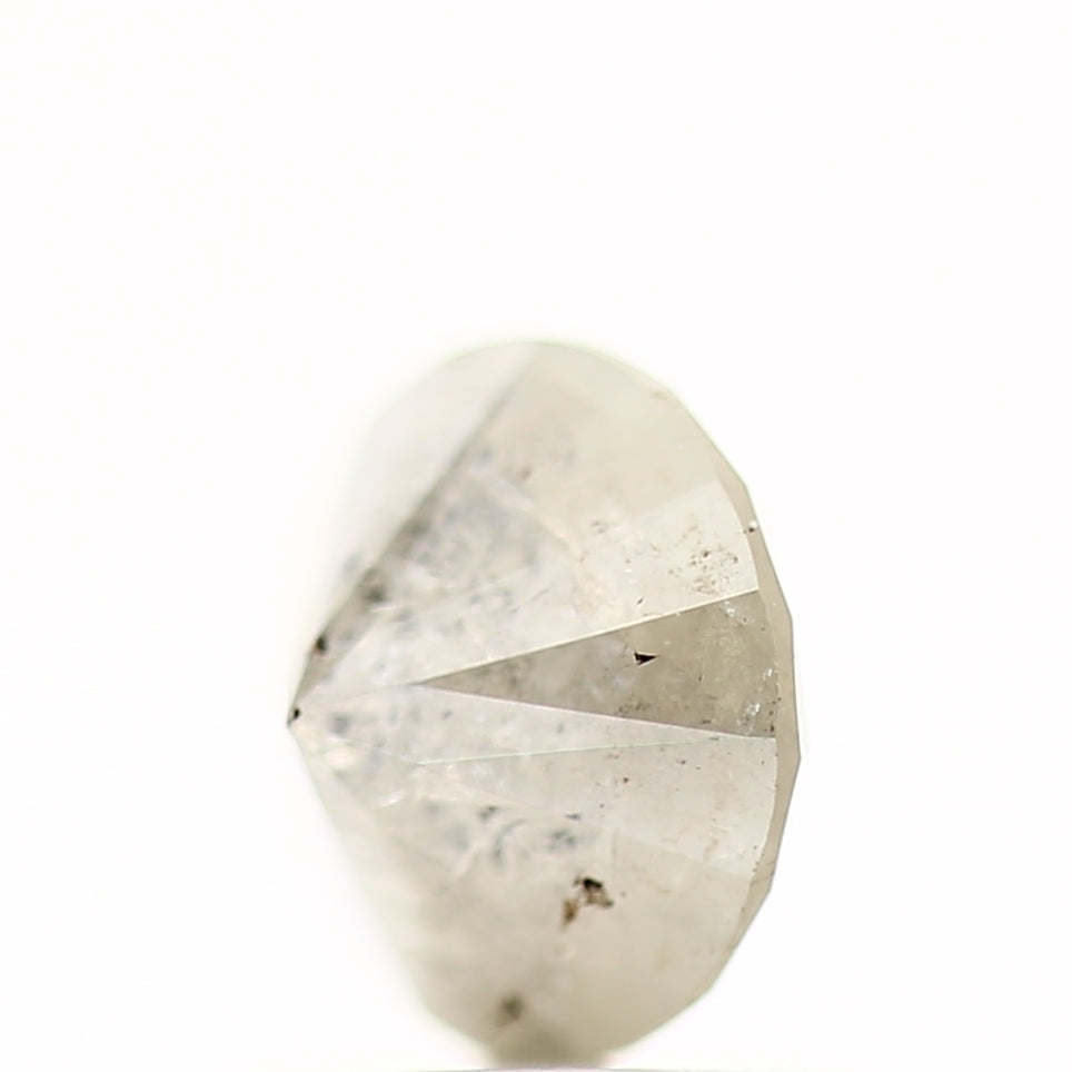 1.03 Carat Fancy Gray Rustic Round Shape Brilliant Cut Natural Loose Diamond
