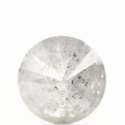 1.46 Carat Fancy Gray Salt and Pepper Round Brilliant Cut Natural Loose Diamond