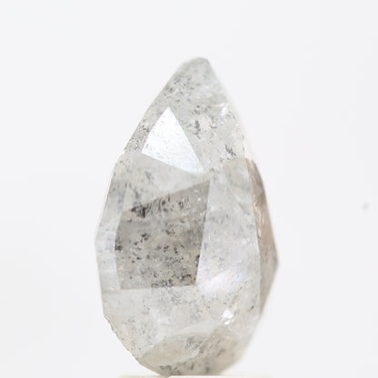 Salt and Pepper Diamond Fancy Gray Color 3.45 CT 11.60 x 8.00 x 4.70 MM Pear Cut Diamond! Natural Loose Diamond ! Christmas Gift for Her