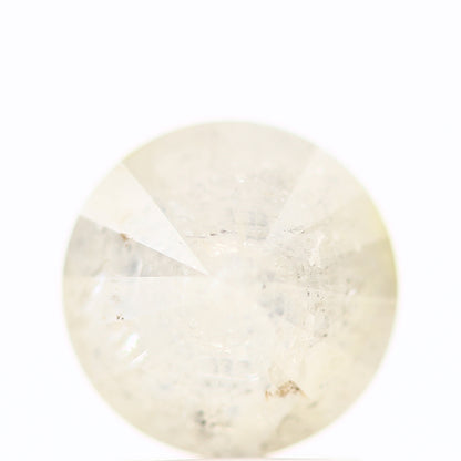 1.53 Carat Salt and Pepper Icy Gray Round Brilliant Cut Natural Loose Diamond