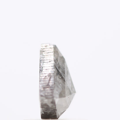 Salt and Pepper Kite Diamond ! 1.12 Ct 8.00 x 6.70 x 3.00 MM Natural Gray Loose Diamond for Engagement Ring for Her