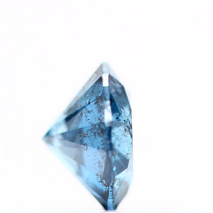 0.26 Carat Round Brilliant Fancy Vivid Blue Natural Loose Diamond