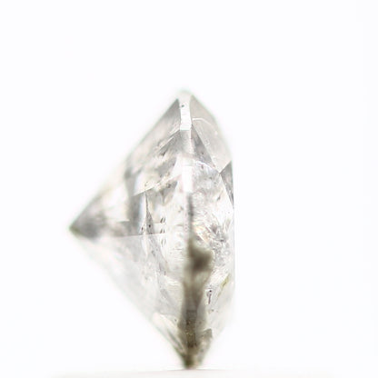 0.67 Carat Round Brilliant Cut Salt and Pepper Natural Loose Diamond
