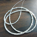 Fancy Gray Color Polished Cube Loose Diamond Beads 16" Strand Necklace