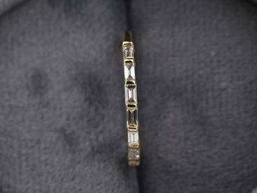 Baguette Diamond Ring | Baguette Engagement Ring | Diamond Ring | Baguette cluster Ring | Baguette ring | Gift For Her | Anniversary Gift