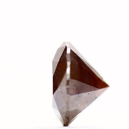 1.16 Carat Rustic Red Round Shape Brilliant Cut Natural Loose Diamond