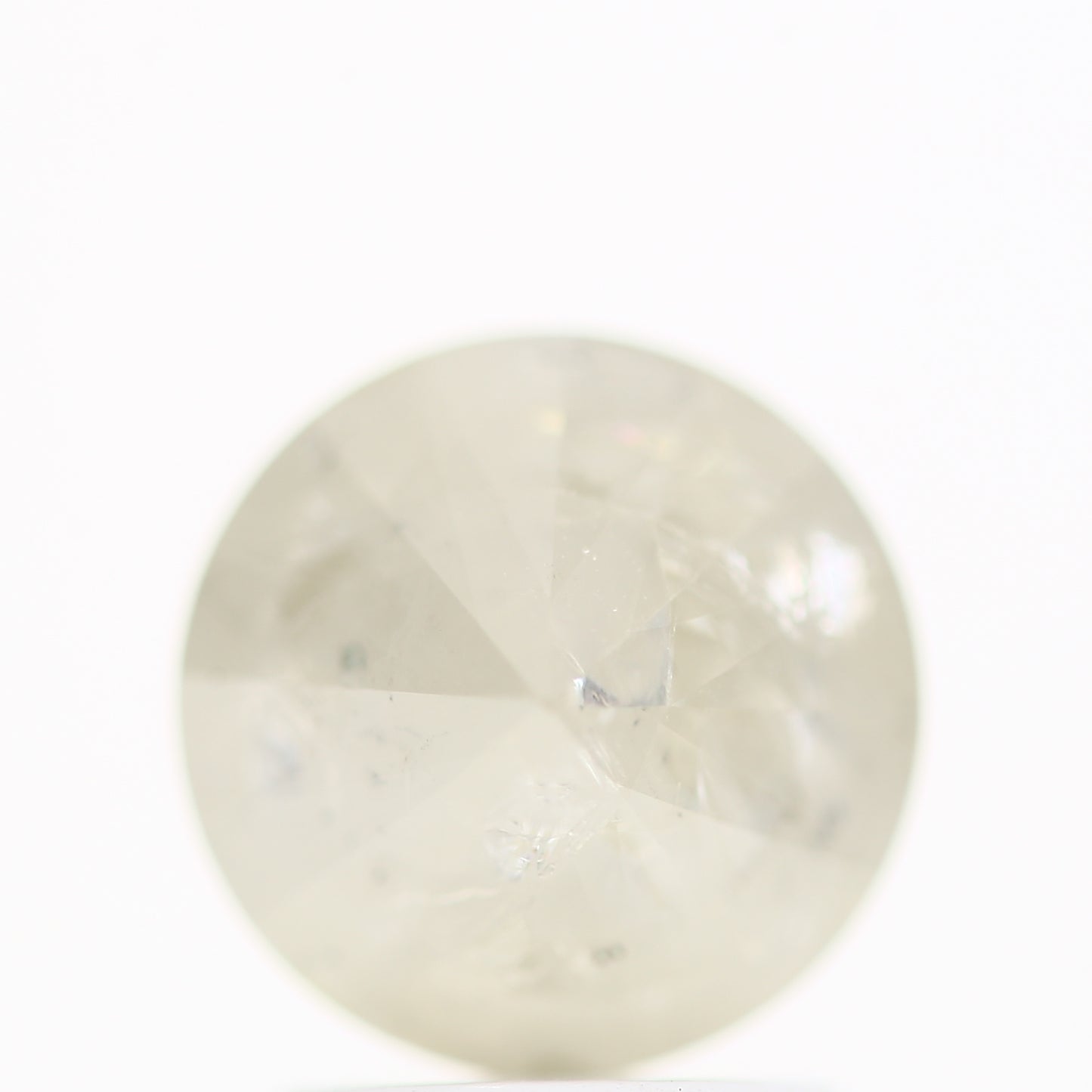 1.82 Carat Salt and Pepper Diamond Round Brilliant Cut Natural Loose Diamond