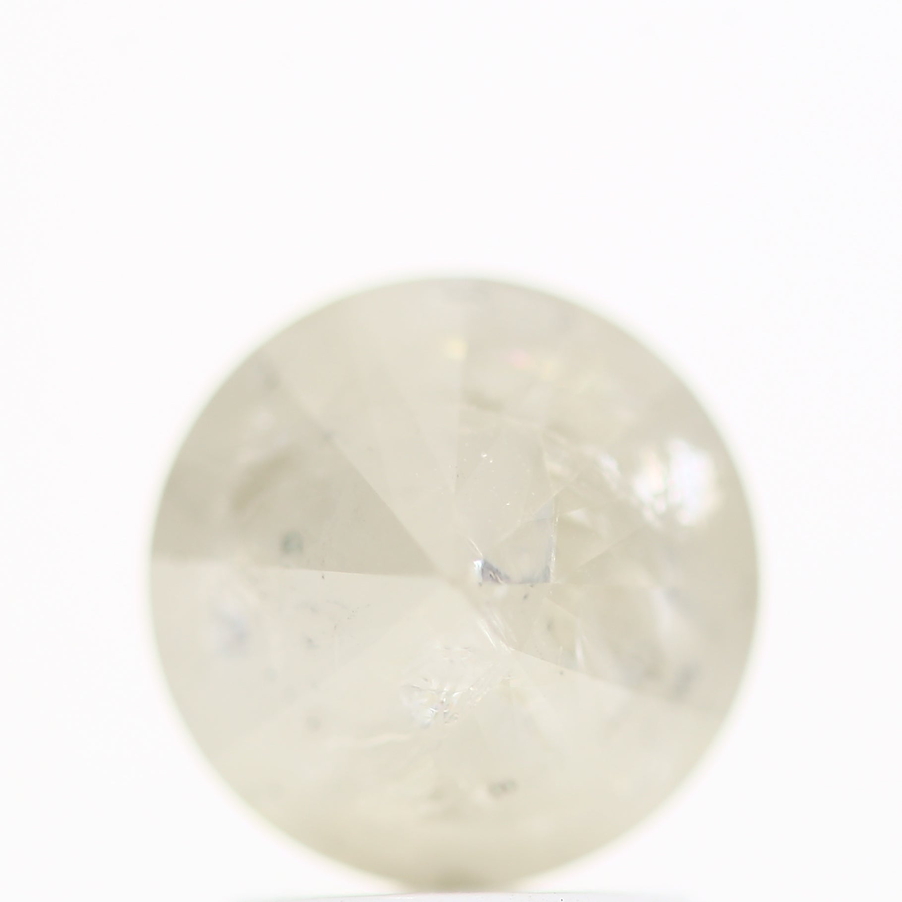 1.82 Carat Salt and Pepper Diamond Round Brilliant Cut Natural Loose Diamond