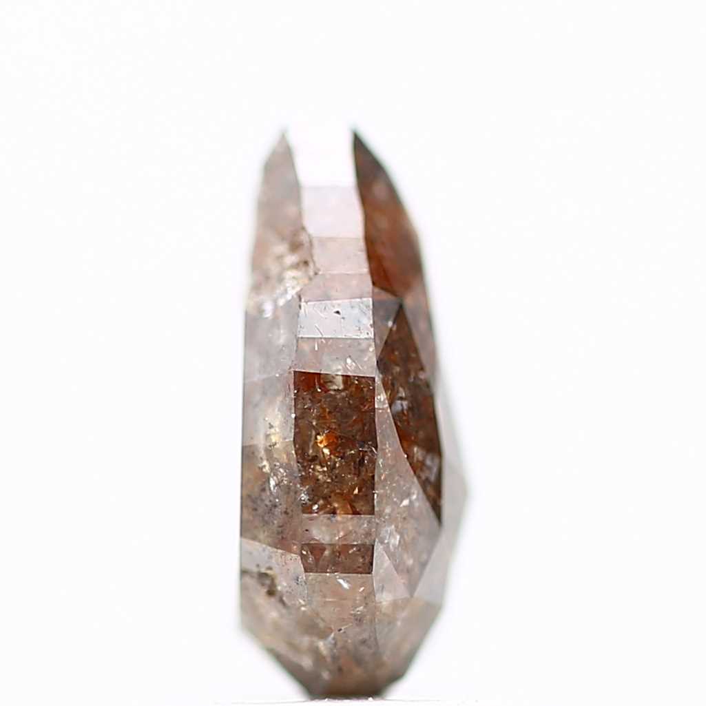 Salt and Pepper Diamond Fancy Brown Color 1.21 CT 8.03 x 5.28 x 3.30 MM Pear Cut Diamond! Natural Loose Diamond ! Christmas Gift for Her