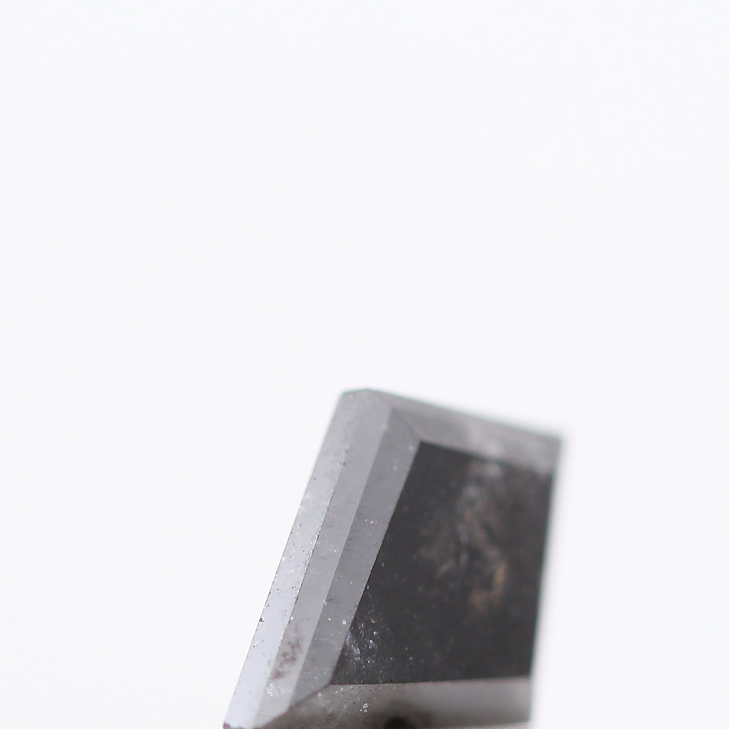 Salt and Pepper Diamond ! Fancy Gray Color Kite Diamond for Engagement Ring ! Natural Loose Diamond ! 0.58 Carat Gorgeous Diamond For Her
