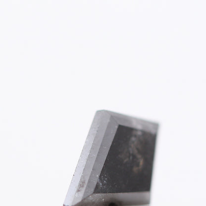 Salt and Pepper Diamond ! Fancy Gray Color Kite Diamond for Engagement Ring ! Natural Loose Diamond ! 0.58 Carat Gorgeous Diamond For Her