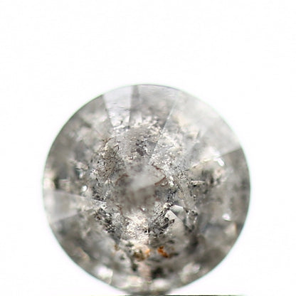0.84 Carat Fancy Gray Round Shape Diamond Natural Loose Diamond