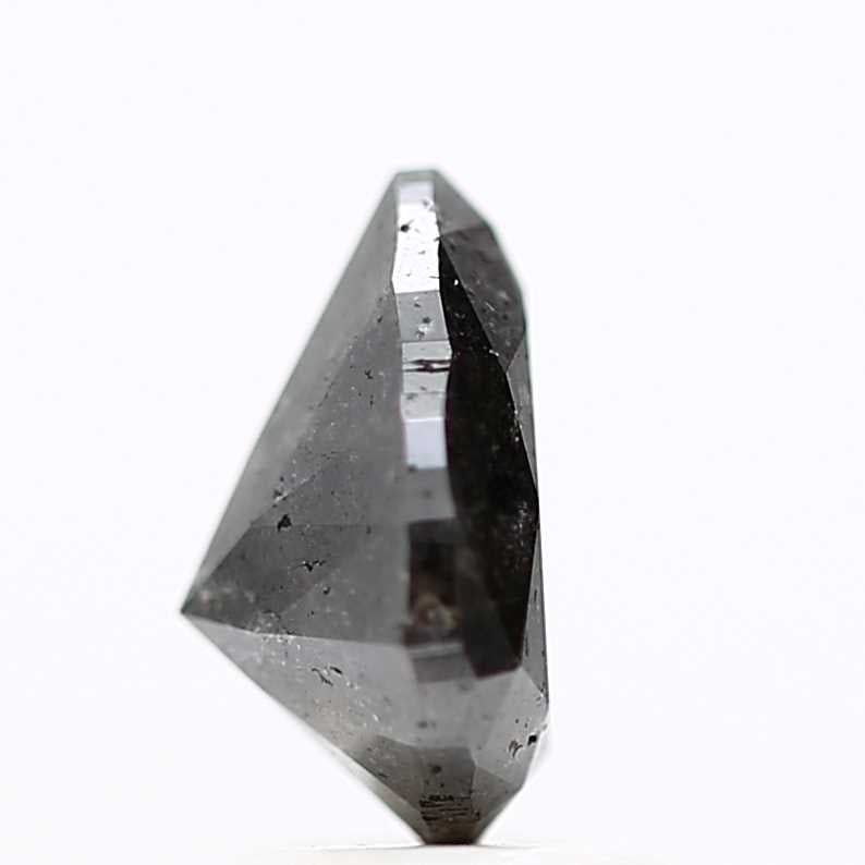 Salt and Pepper Diamond Fancy Gray Color 1.93 CT 9.10 x 6.60 x 4.90 MM Pear Cut Diamond! Natural Loose Diamond ! Christmas Gift for Her