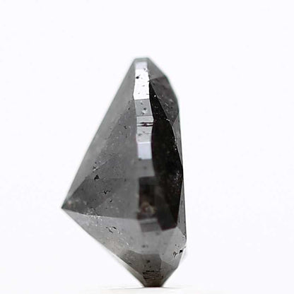 Salt and Pepper Diamond Fancy Gray Color 1.93 CT 9.10 x 6.60 x 4.90 MM Pear Cut Diamond! Natural Loose Diamond ! Christmas Gift for Her