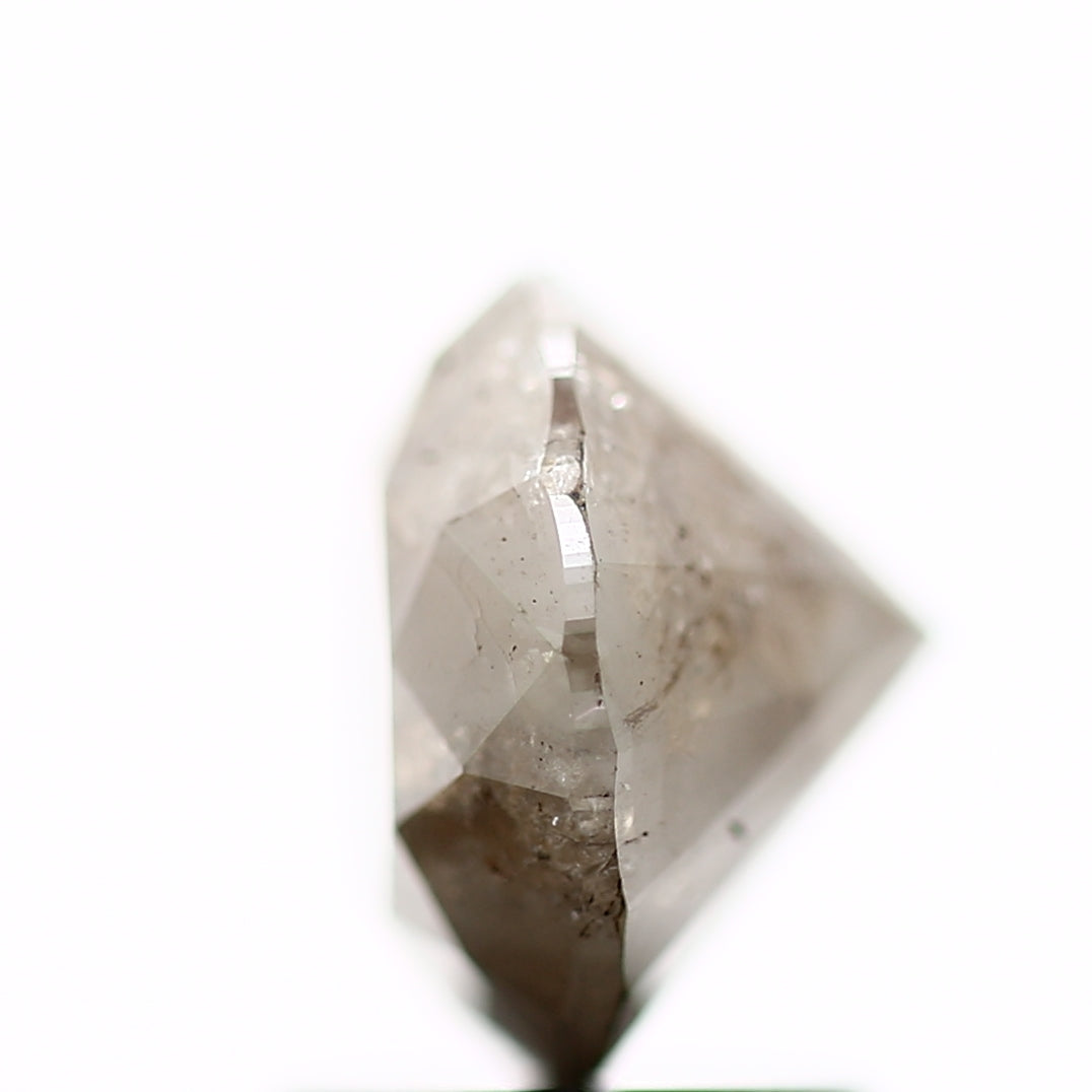 2.08 Carat Brown Gray Round Shape Brilliant Cut Natural Loose Diamond