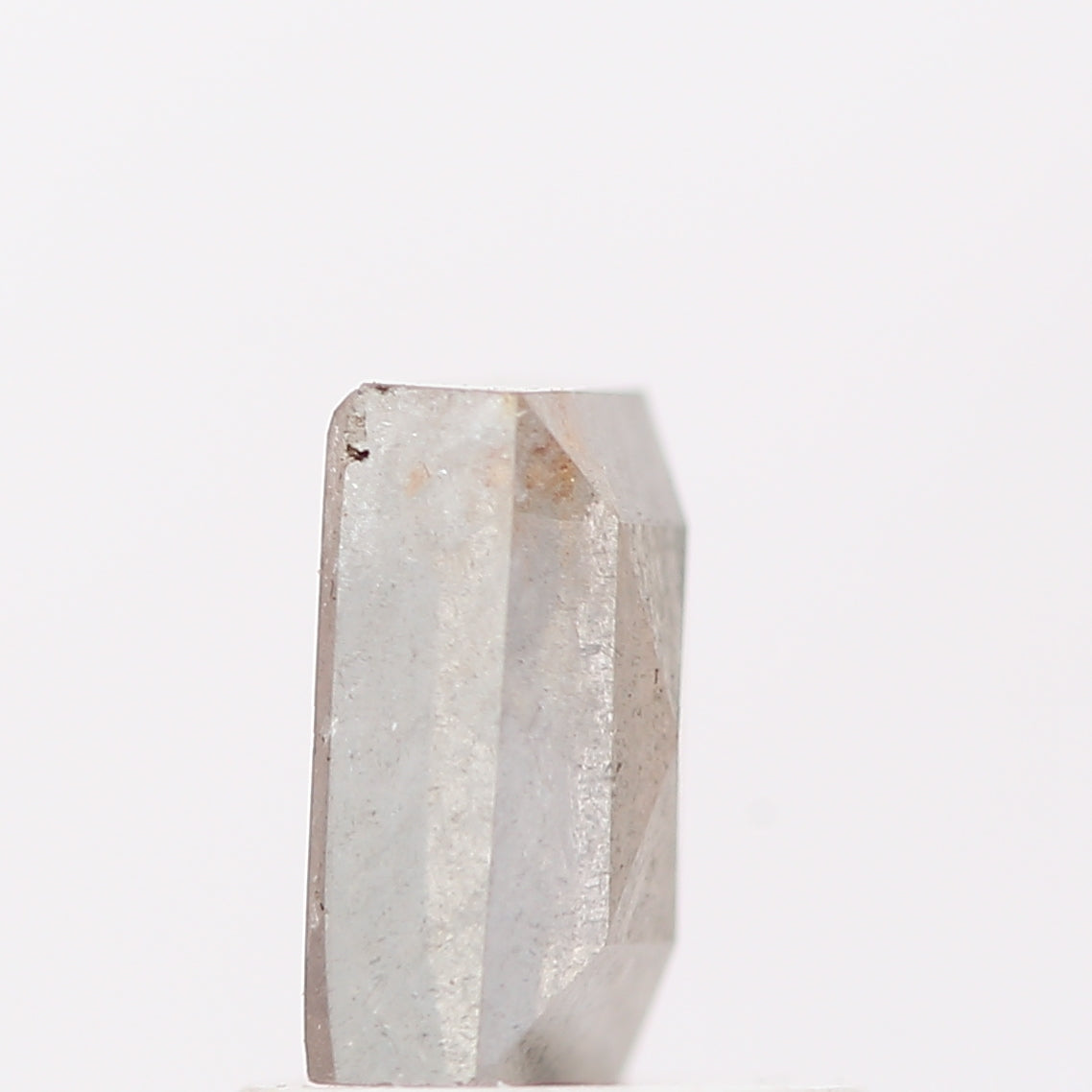 salt and pepper diamond ! 0.85 Ct 6.10 x 3.70 x 2.80 MM natural gray baguette loose diamond for engagement ring for her