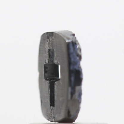 0.52 Ct Natural Black Cross Loose Diamond for Jewelery