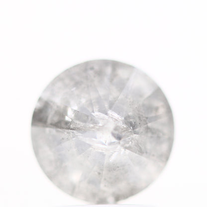 2.18 Carat Fancy Gray Salt & Pepper Round Shape Brilliant Cut Natural Loose Diamond