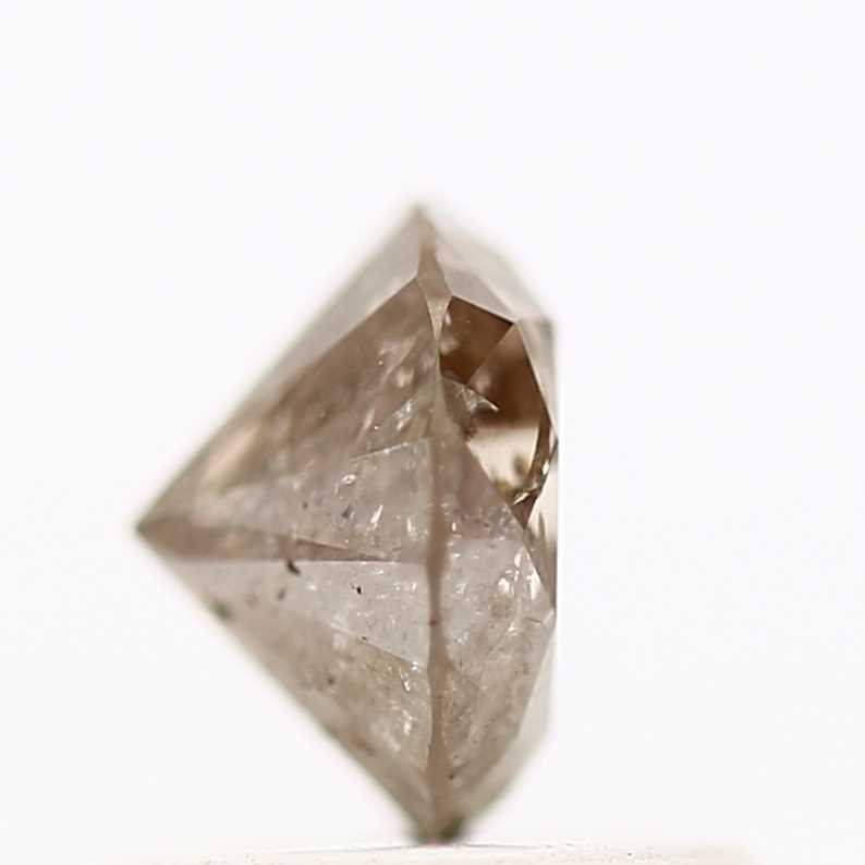 0.83 Carat Fancy Brown Round Shape Brilliant Cut Natural Loose Diamond