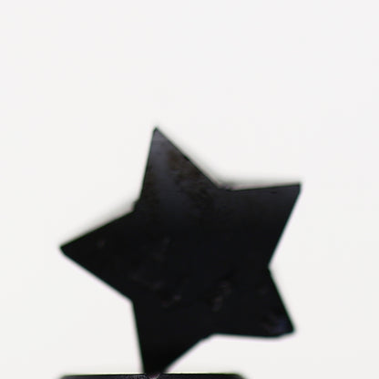 Star Cut Black Loose Diamond [7.66 MM] Natural Diamond For Engagement Ring 1.54 Carat