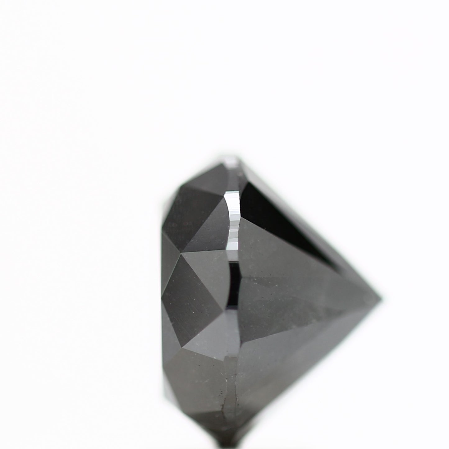 GIA round black certified diamonds