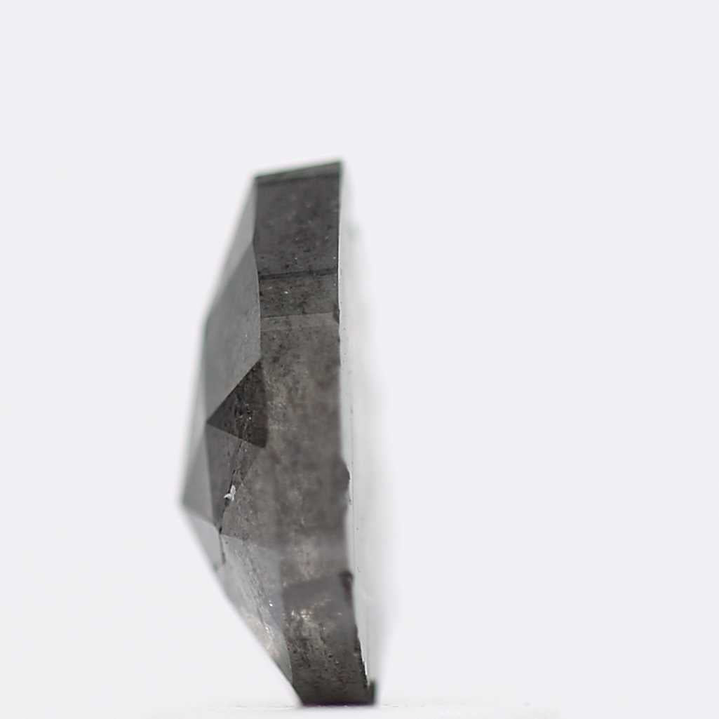Salt and Pepper Diamond Fancy Gray Color 0.76 CT 5.09 x 7.30 x 2.50 MM Pear Cut Diamond! Natural Loose Diamond ! Christmas Gift for Her