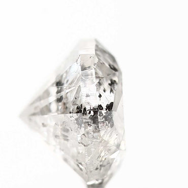 2.25 Carat Fancy Gray Salt and Pepper Round Cut Natural Loose Diamond