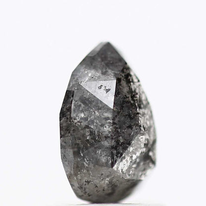 Salt and Pepper Diamond Fancy Gray Color 1.21 CT 7.70 x 5.47 x 3.28 MM Pear Cut Diamond! Natural Loose Diamond ! Christmas Gift for Her