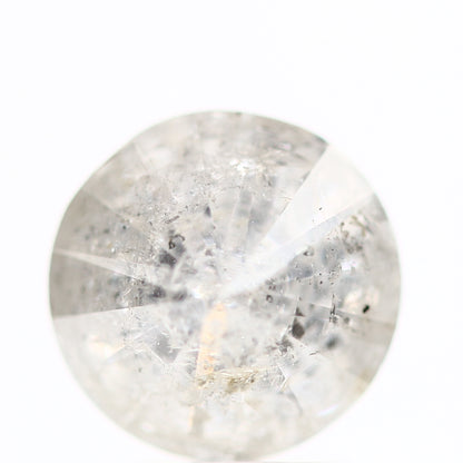 2 Carat Salt and Pepper Icy Gray Round Cut Natural Loose Diamond